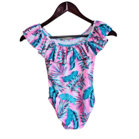 Angel Beach Big Girls 7 Into The Cabana One Piece Swimwear - Picture 4 of 5